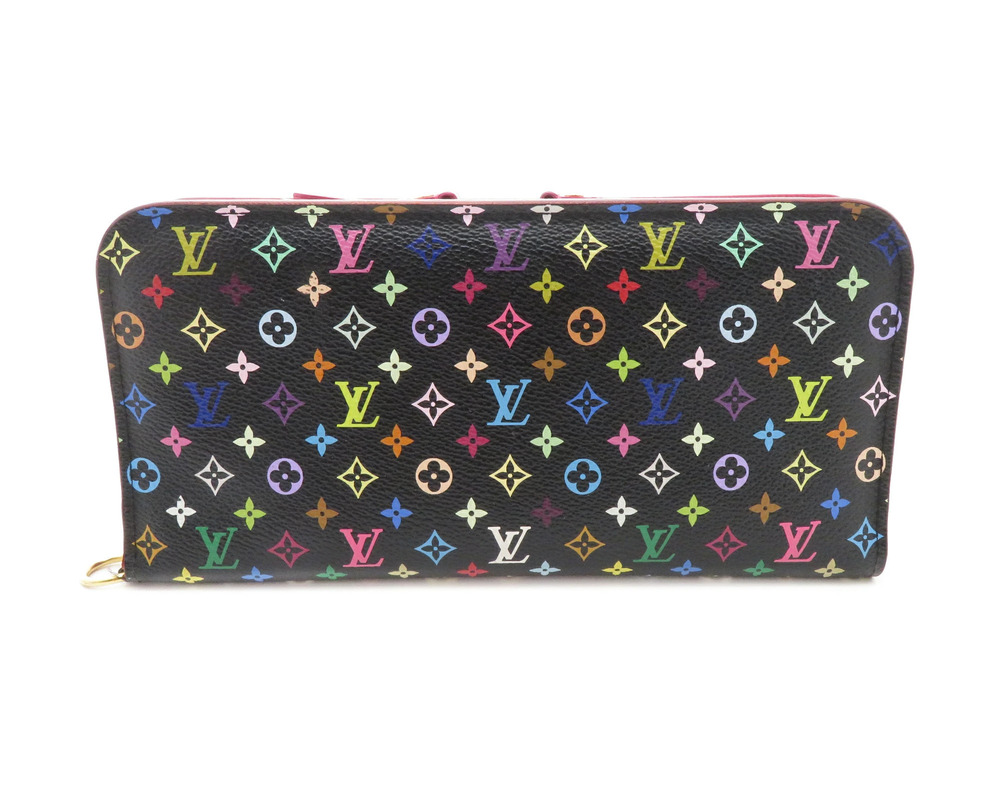 LOUIS VUITTON Long Wallet Portefeuille Insolite Monogram Multi Multicolor